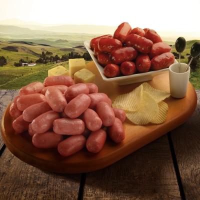 MINI SALCHICHAS DE CERDO 500GR.